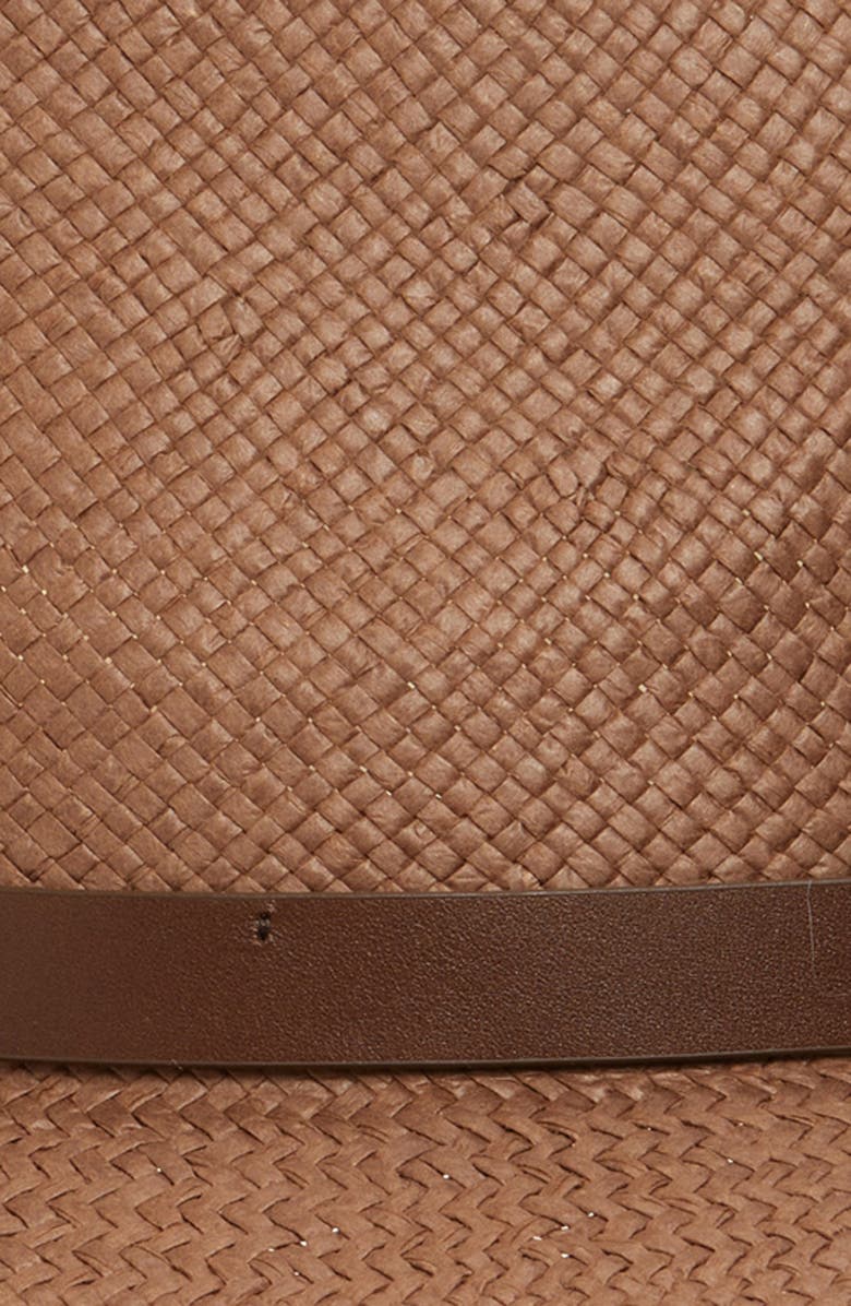 Faherty Packable Straw Rancher Hat, Alternate, color, Brown