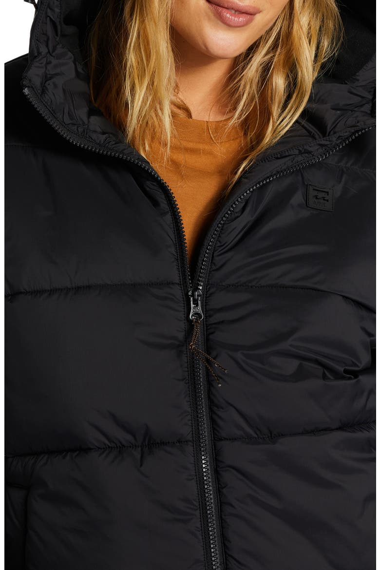 Transport Puffer Coat, Alternate, color, BLACK
