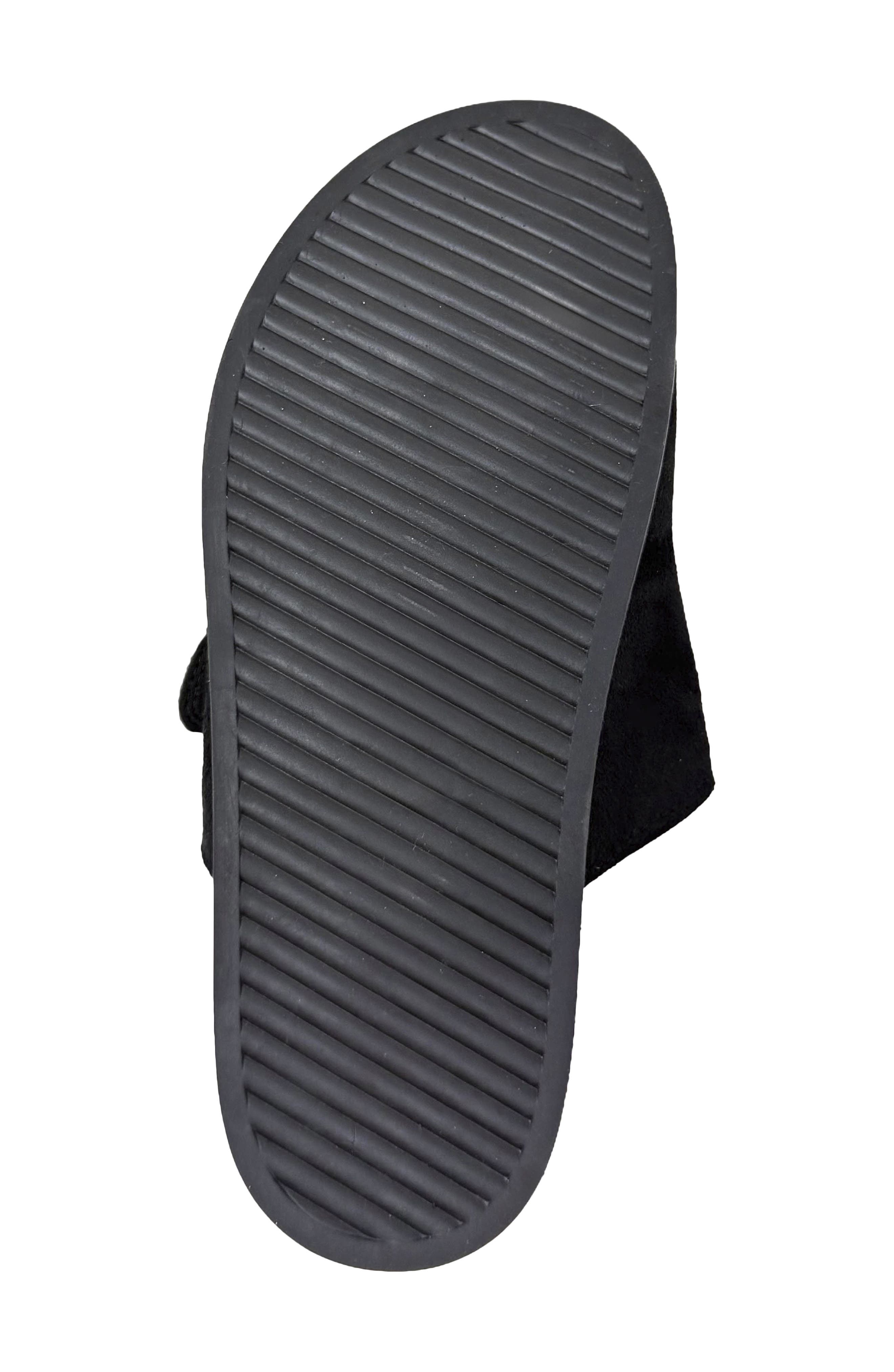 SHUSHOP Brooke Slide Sandal, Alternate, color, Black