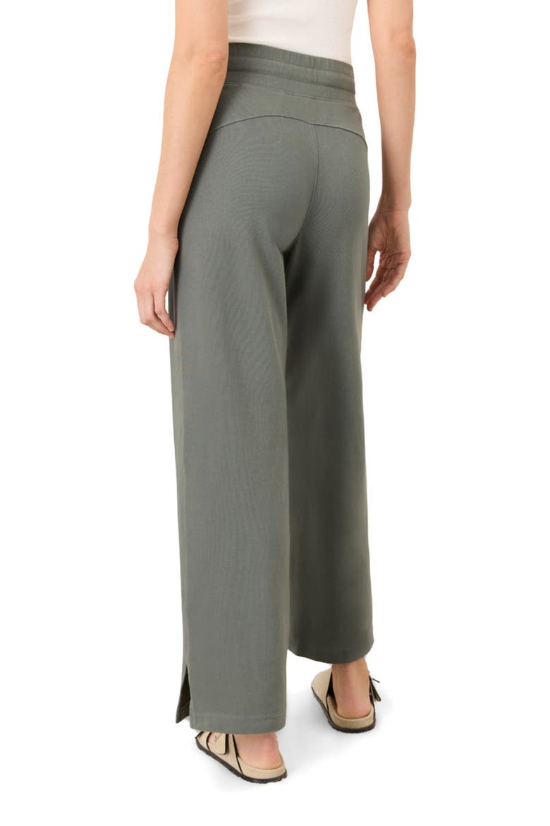 CloudKnit Wide Leg Pant, Alternate, color, Castor Green