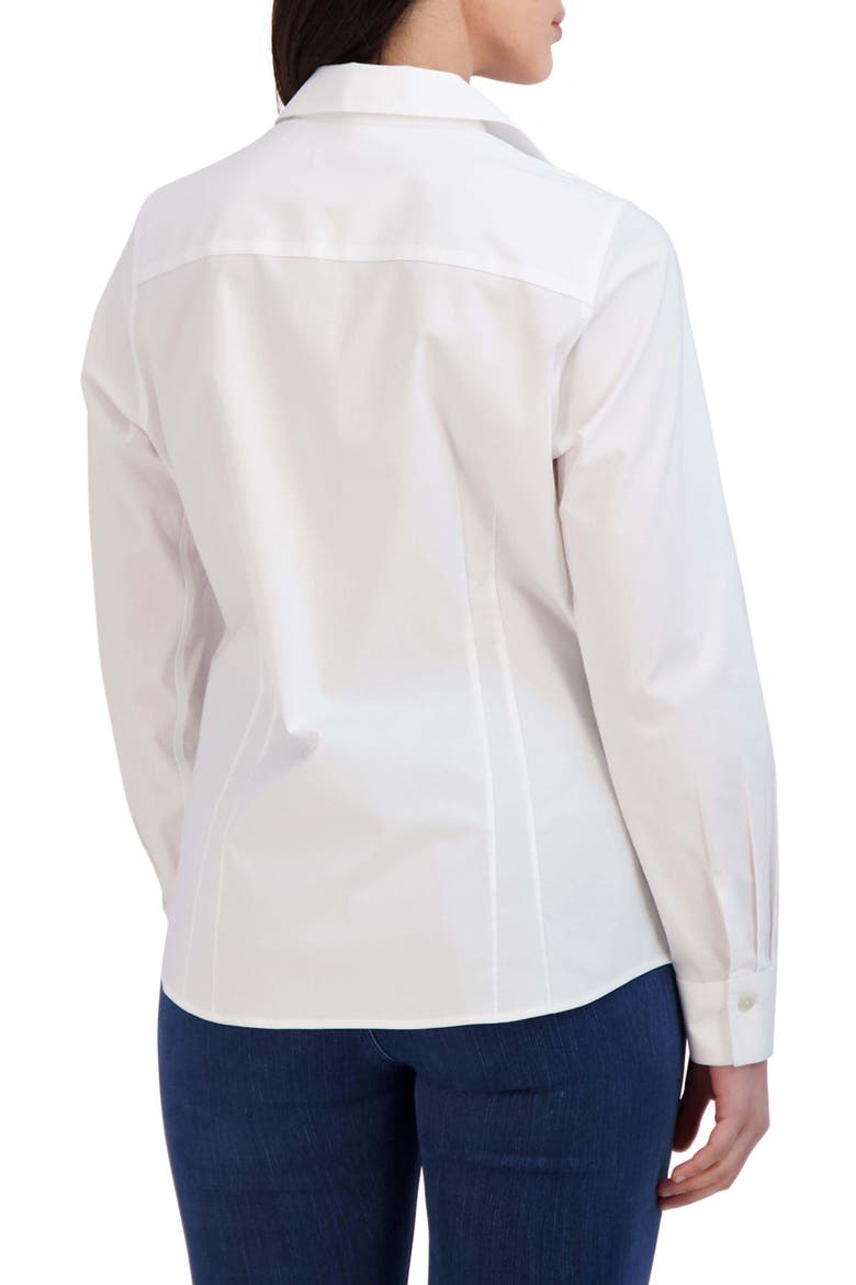 Taylor Stretch Shirt, Alternate, color, WHITE