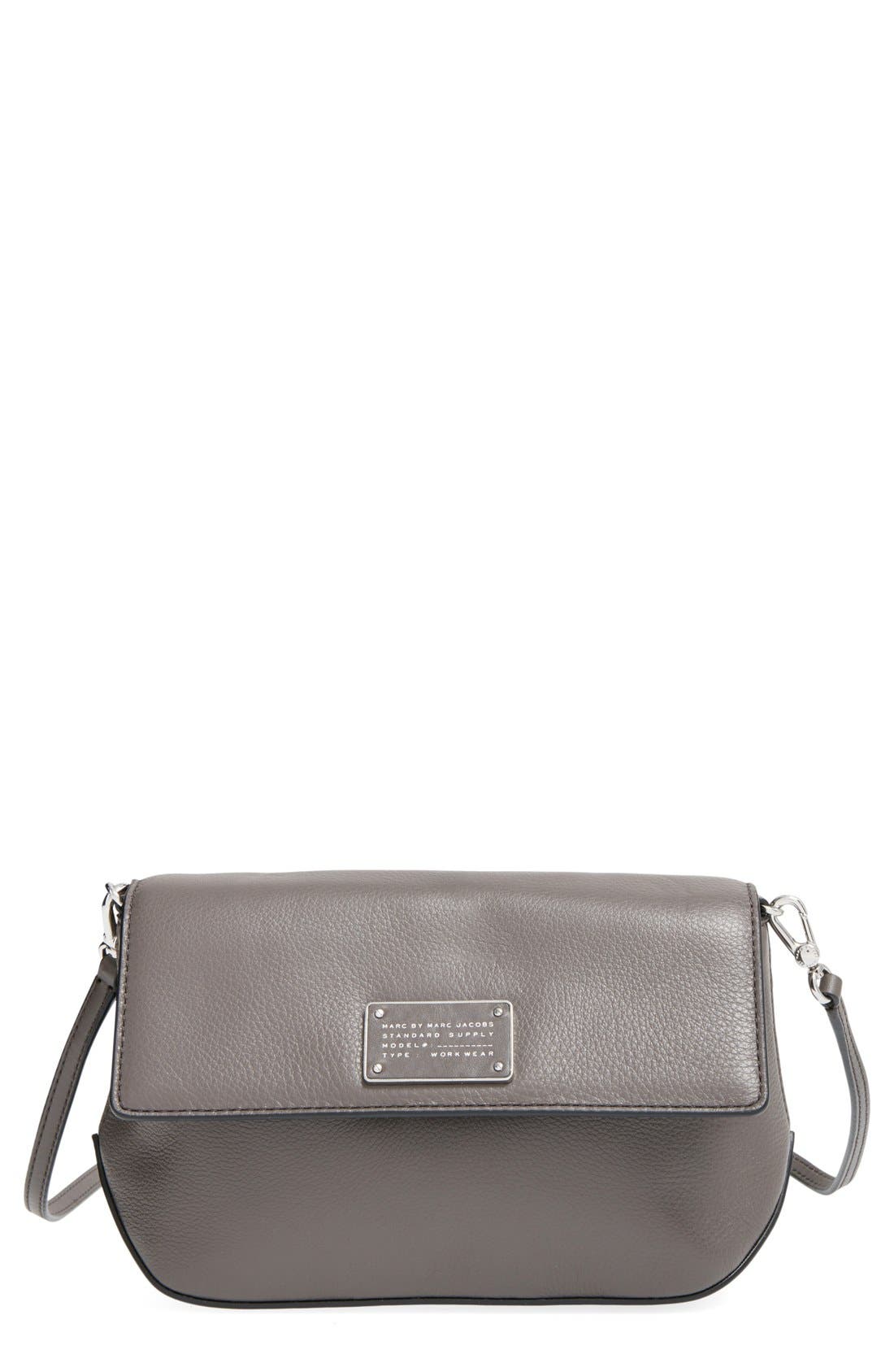 MARC BY MARC JACOBS 'New Too Hot To Handle' Satchel, Main, color, FADED ALUMINUM