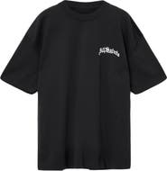 AllSaints Descent Overize Embroidered Cotton T-Shirt