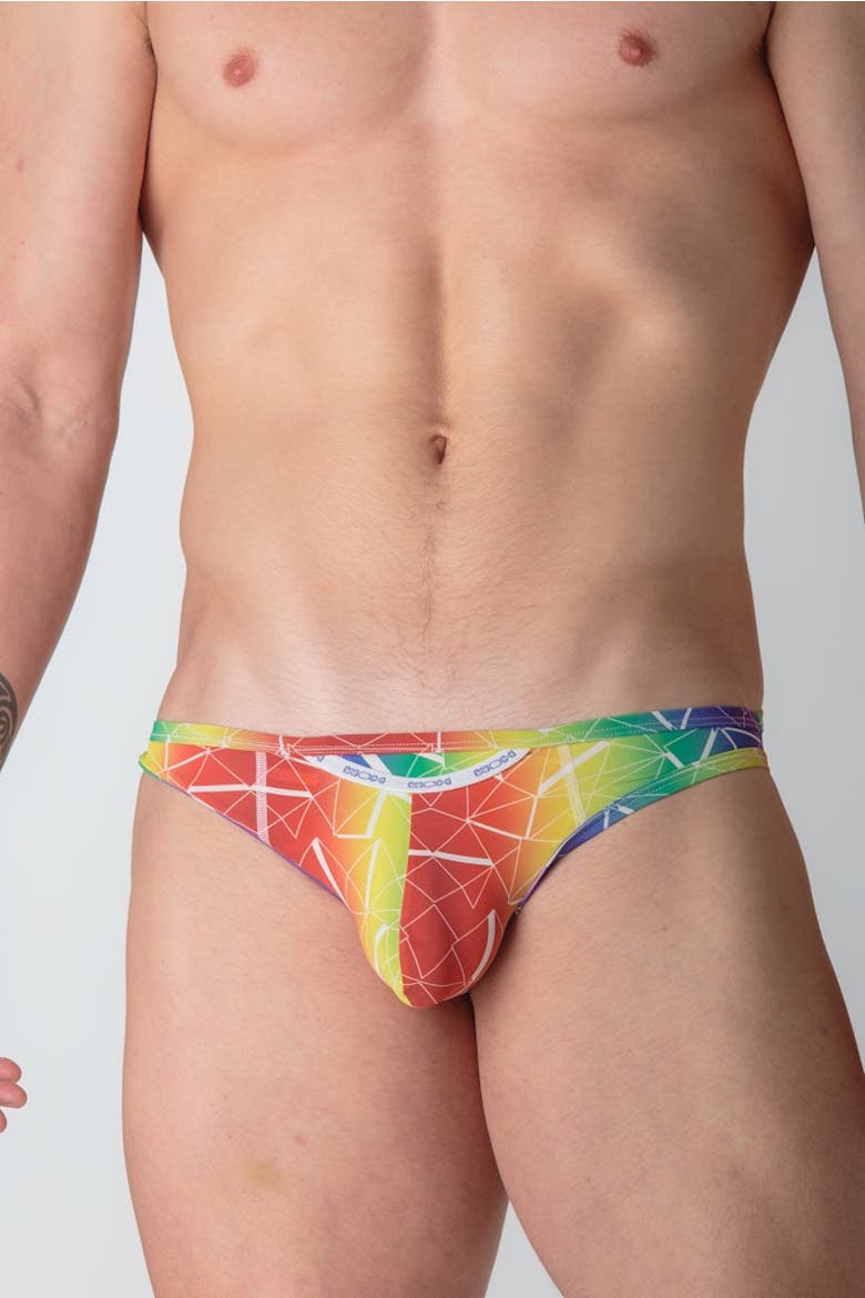 WOH Sexy Fun Micro Briefs, Alternate, color, Multico Print