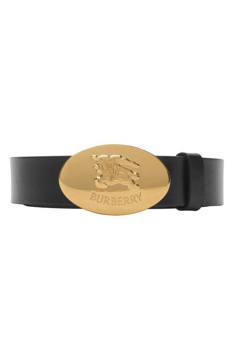 ベルト BURBERRY Woman Belt Black 8102459 BURBERRY: Belt woman - Black | Burberry belt 8102459 online