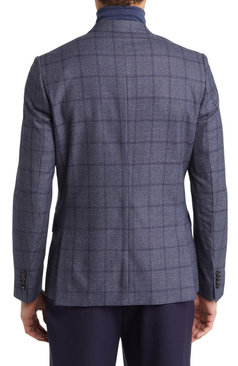 Paul Smith Plaid Two-Button Wool Sport Coat, Alternate, color, 