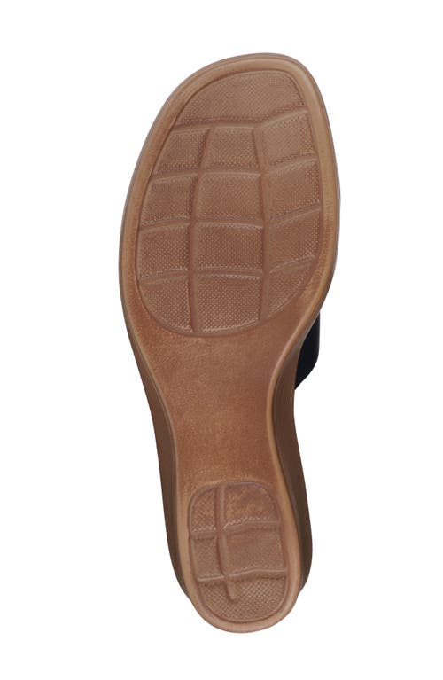Gc Shoes Francis Wedge Sandal In Navy