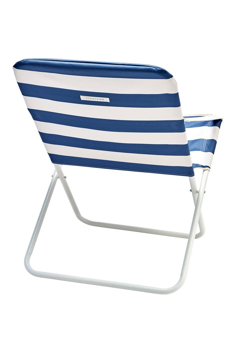 Stripe Sun Chair, Alternate, color, BLUE
