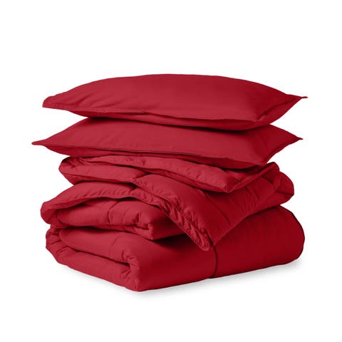All-Season Down Alternative Comforter Set - Oversized Queen