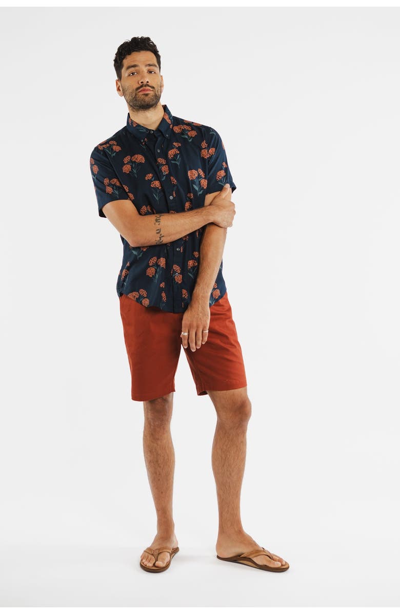 Bridge & Burn Grant Slim Shirt, Alternate, color, Wildflower