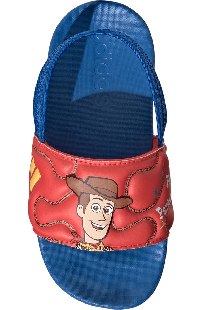 adidas x Disney Woody Kids' Adilette Strap Sandal, Alternate, color,