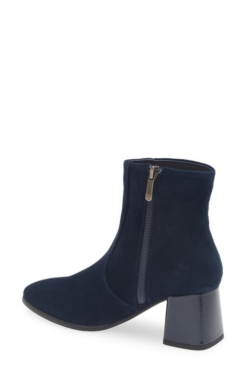Regarde Le Ciel Millie Block Heel Bootie In Blue