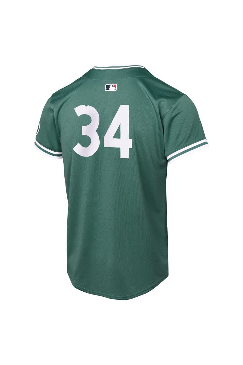 Youth Nike David Ortiz Green Boston Red Sox 2025 City Connect Limited Retired Player Jersey, Alternate, color, Green