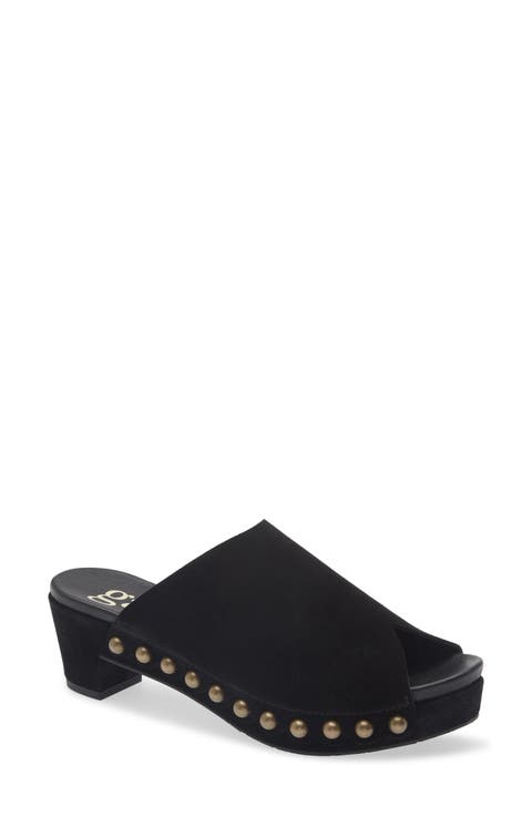 Nain Peep Toe Platform Mule
