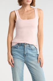 Melrose and Market Rib Tank Top