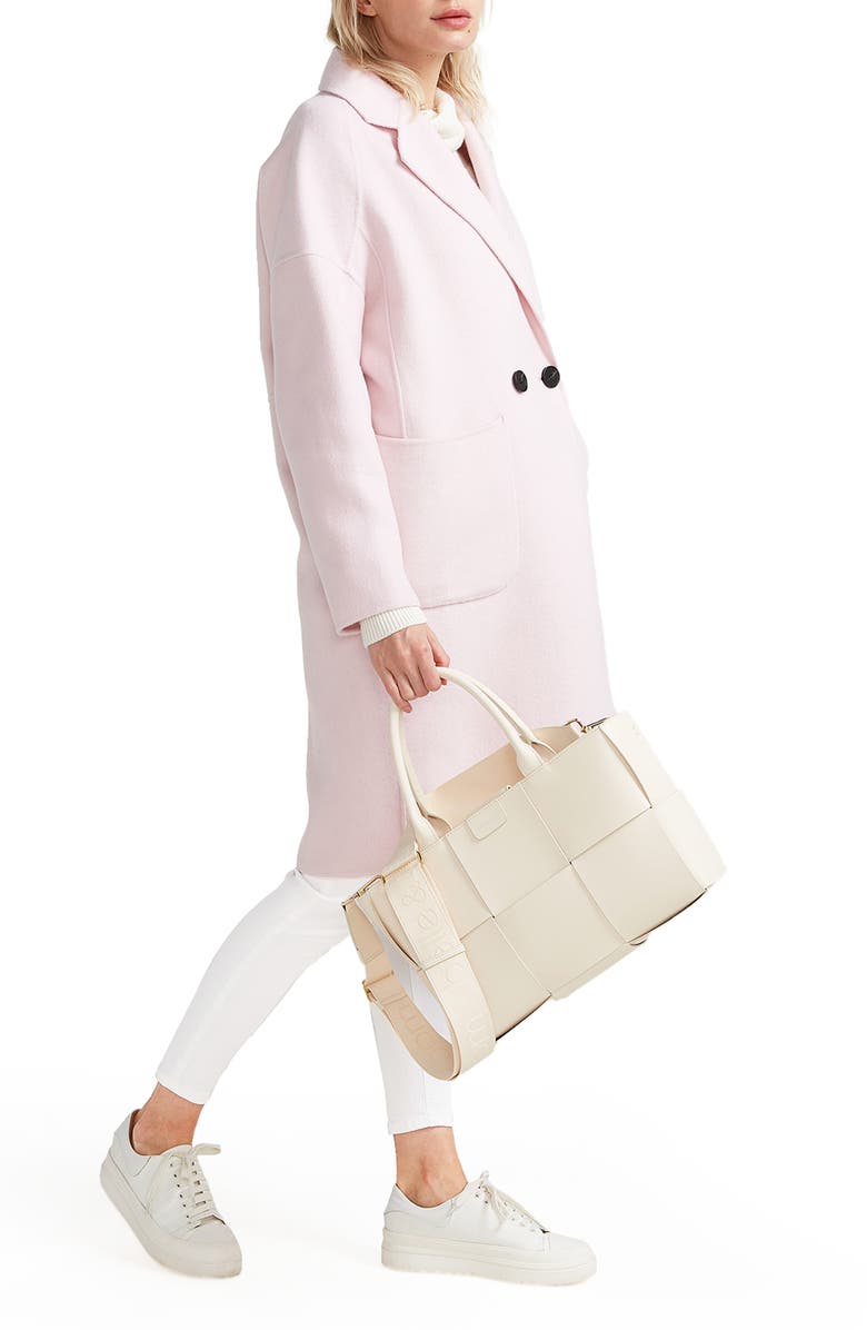 Belle & Bloom Publisher Wool Blend Coat, Alternate, color, 