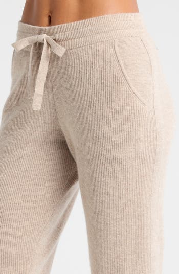 Wool & Cashmere Knit Joggers