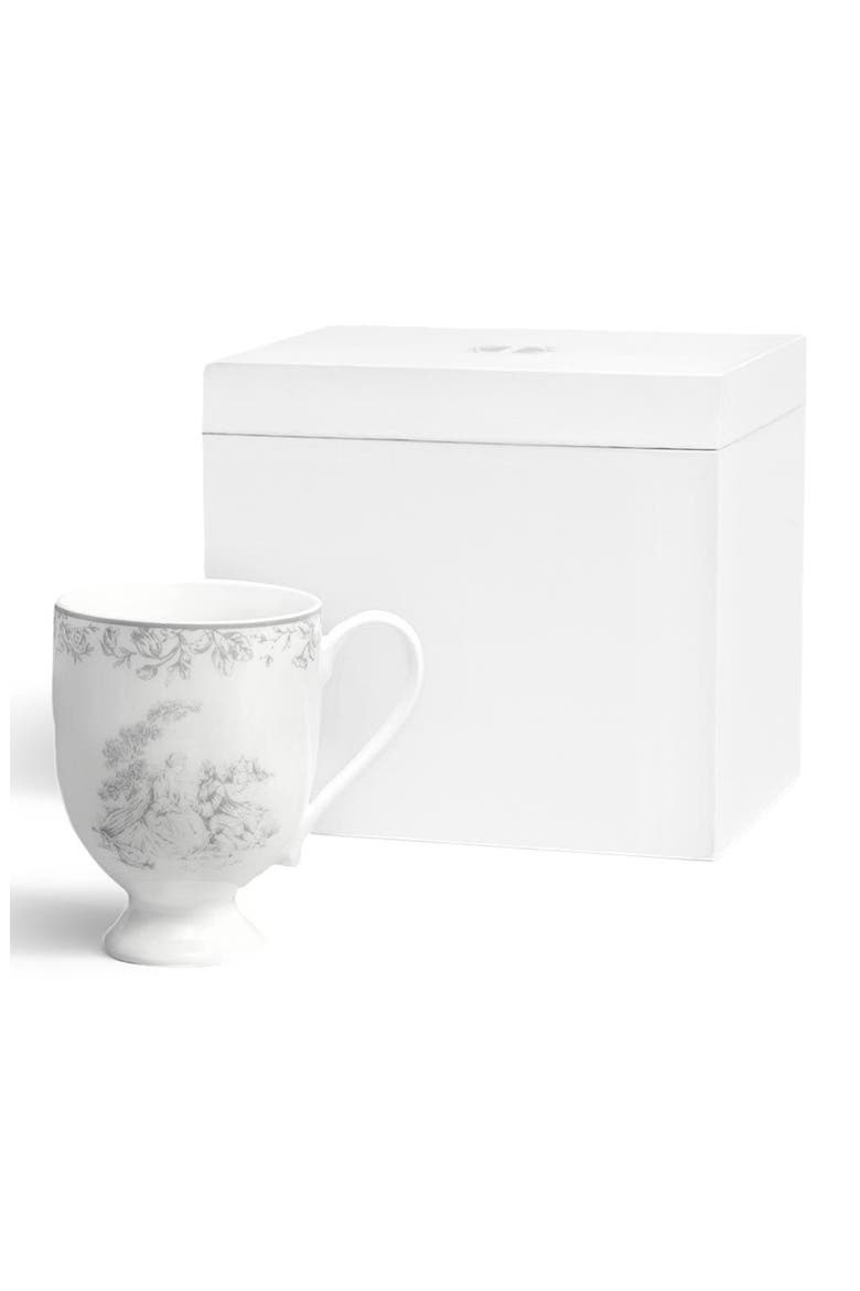 Martinelli Sentiment Tea cup, Alternate, color, White