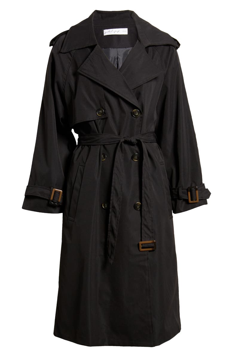 Petal & Pup Trina Belted Trench Coat, Alternate, color, 