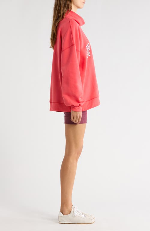 Free People Fp Movement Victory Sweatshirt & Shorts Set In Purple
