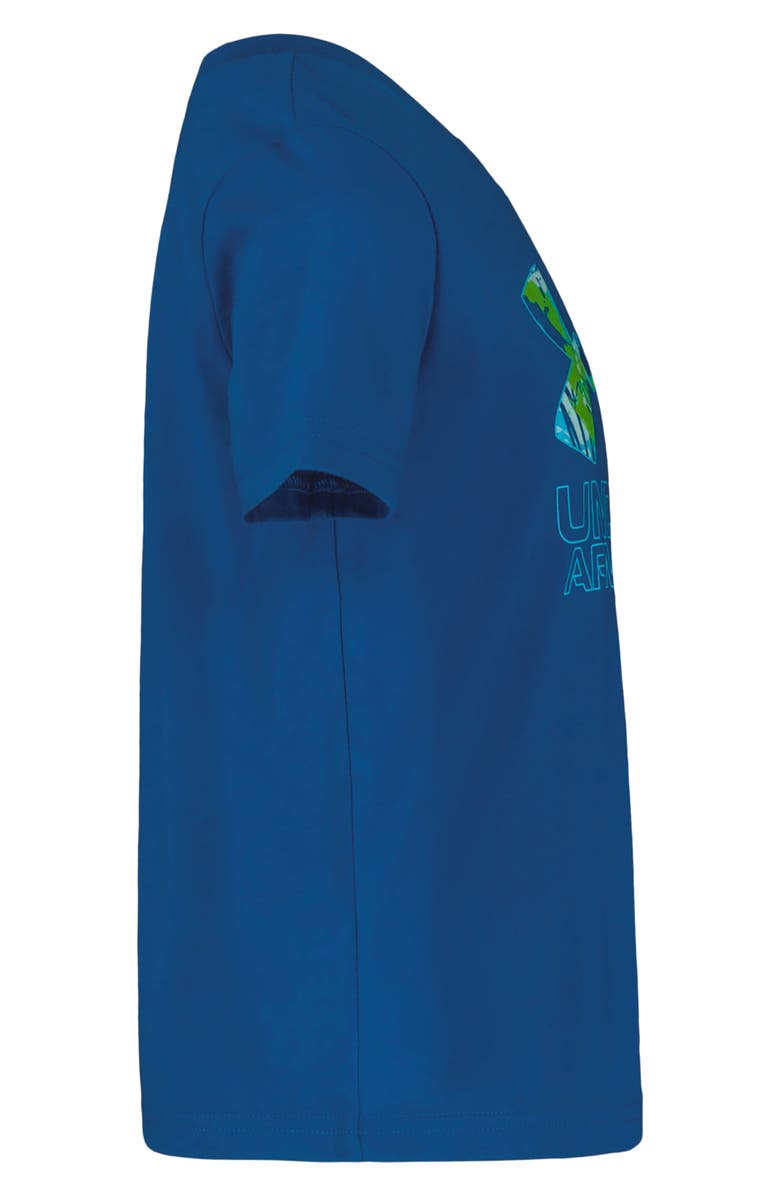 Under Armour Kids' UA Tech<sup>™</sup> Core Fill Performance Graphic T-Shirt, Alternate, color, Varsity Blue