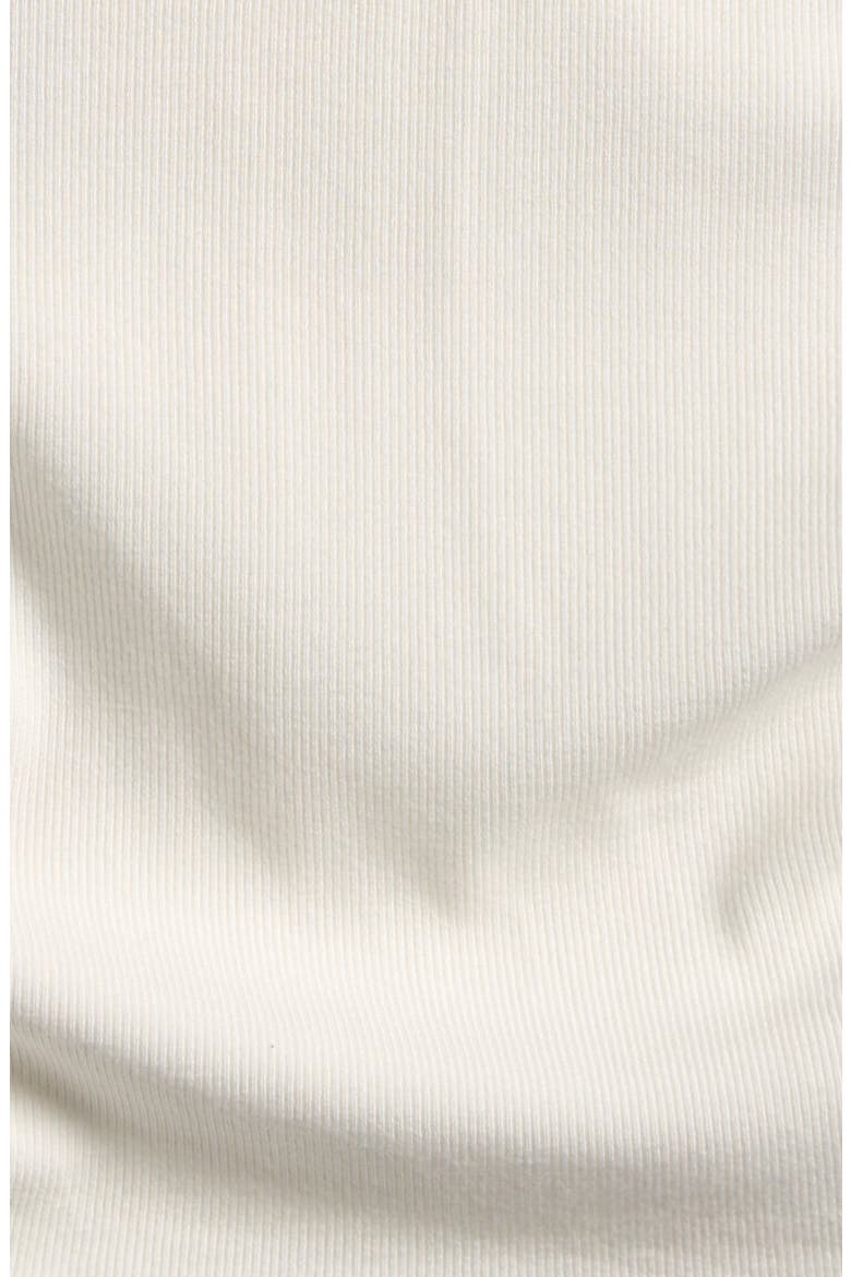 Kids' Ruched Rib Tank, Alternate, color, ECRU