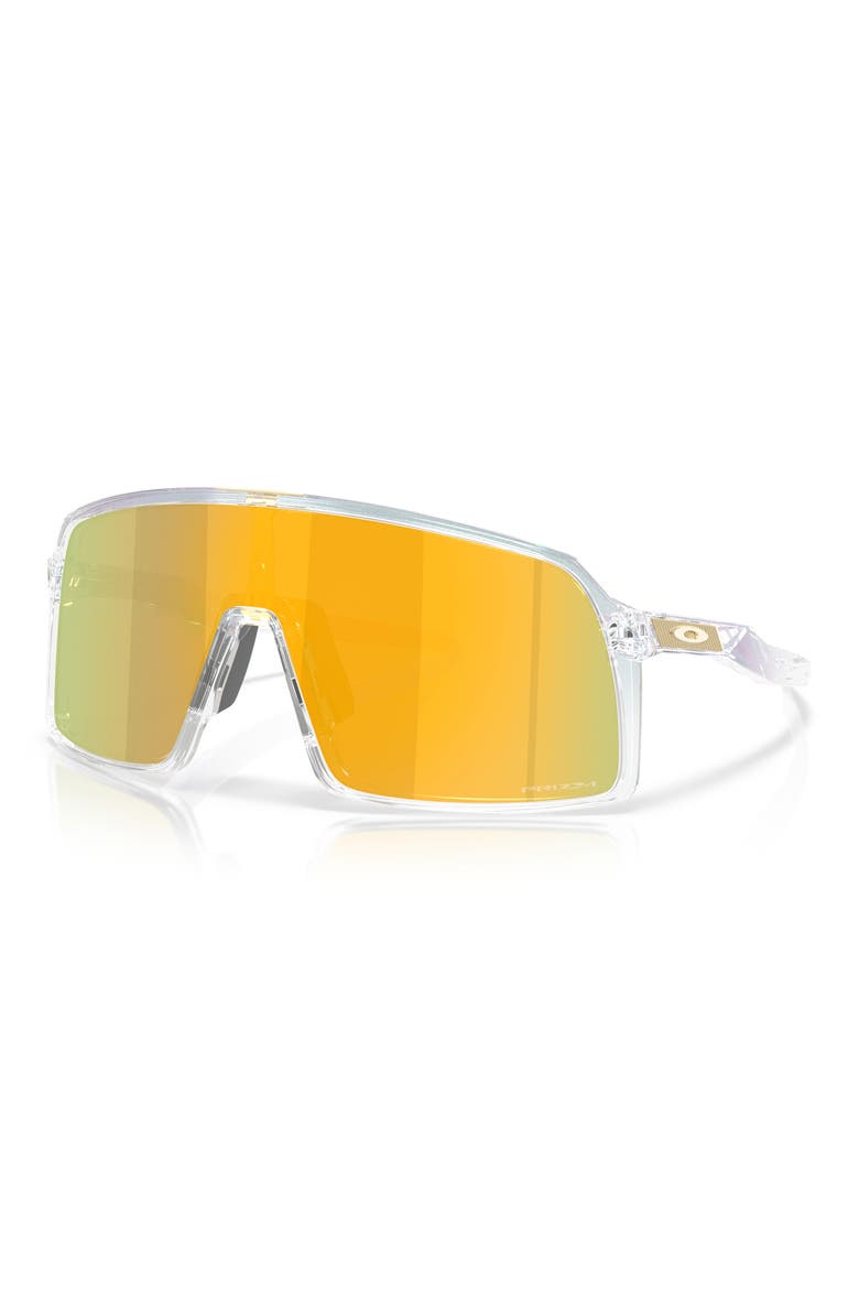 Sutro 137mm Shield Sunglasses, Alternate, color, GOLD