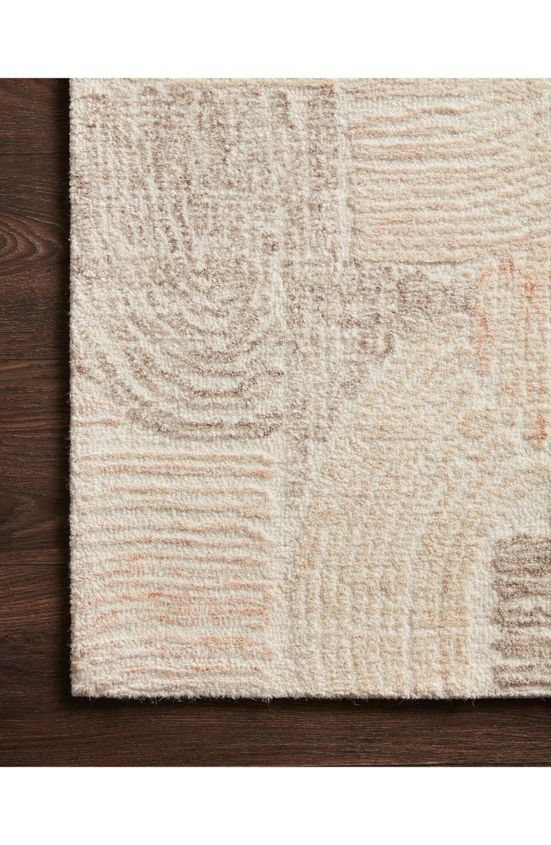 LOLOI Milo Collection Rug - Peach/Pebble - 5' x 8', Alternate, color, Peach / Pebble