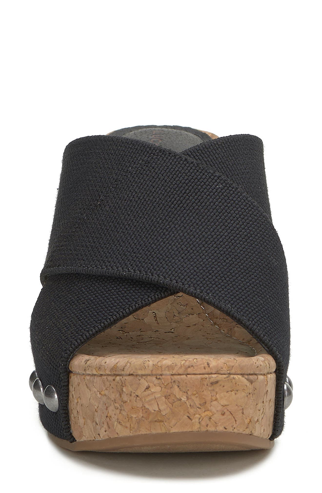 Lucky Brand Valmai Platform Wedge Slide Sandal, Alternate, color, 