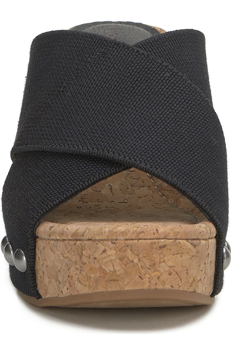 Lucky Brand Valmai Platform Wedge Slide Sandal, Alternate, color,
