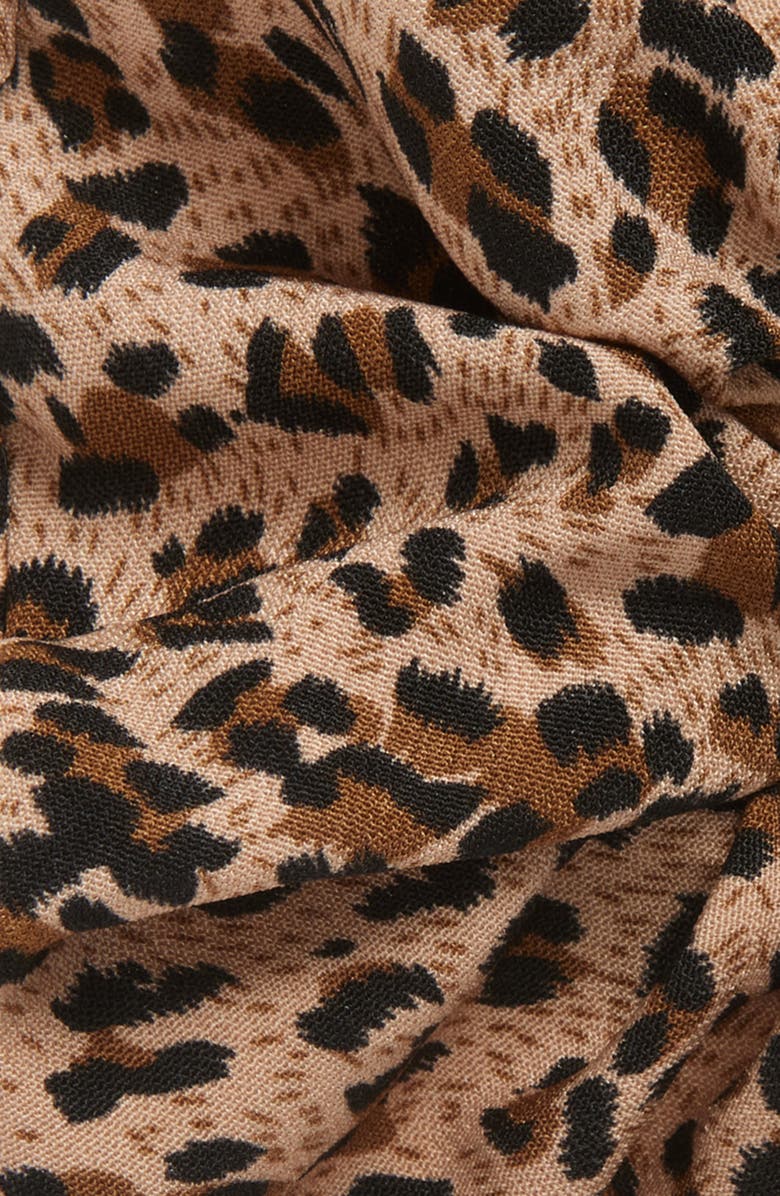 BP. Leopard Print Scrunchie, Alternate, color, Leopard