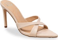 CHASE AND CHLOE Crisscross Strap Sandal