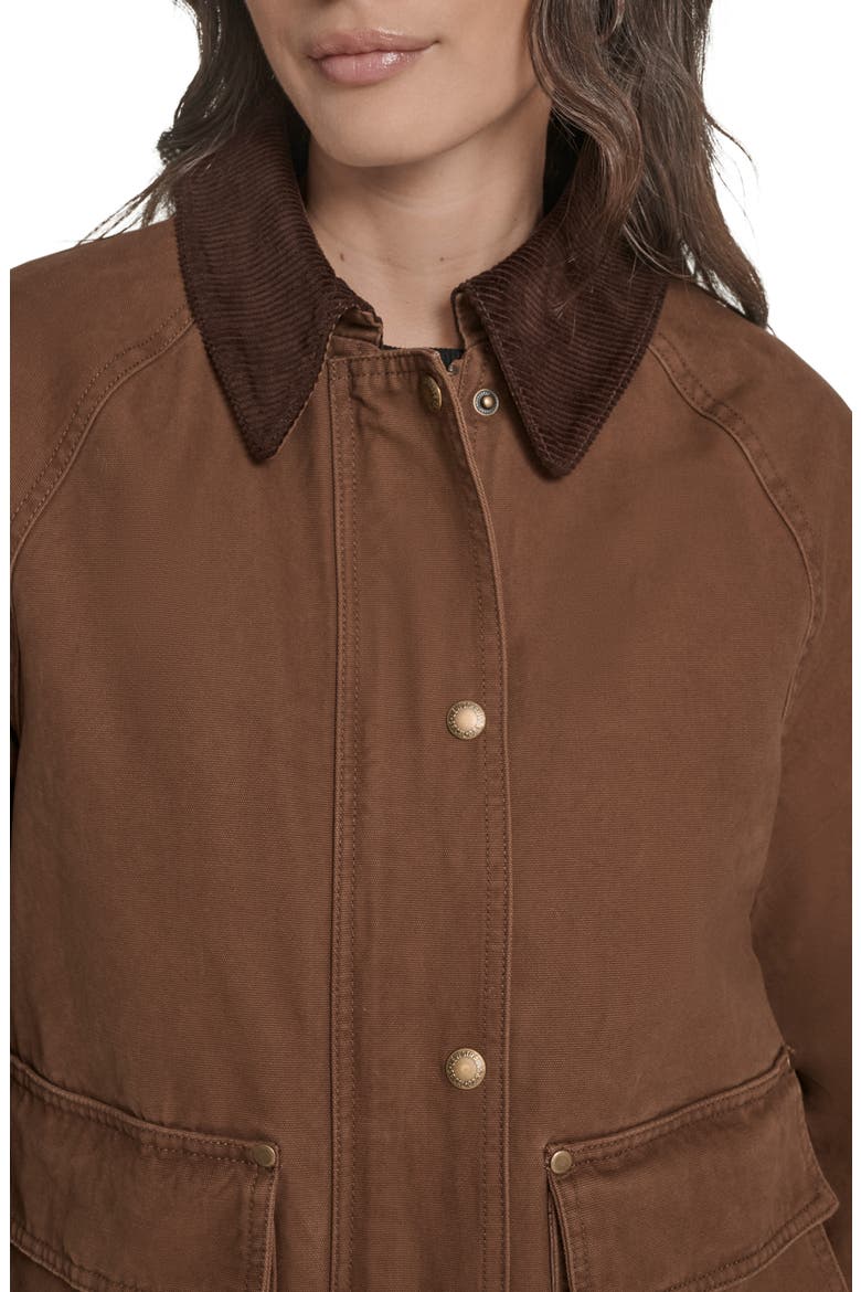 Shorty Barn Coat, Alternate, color, BISQUE