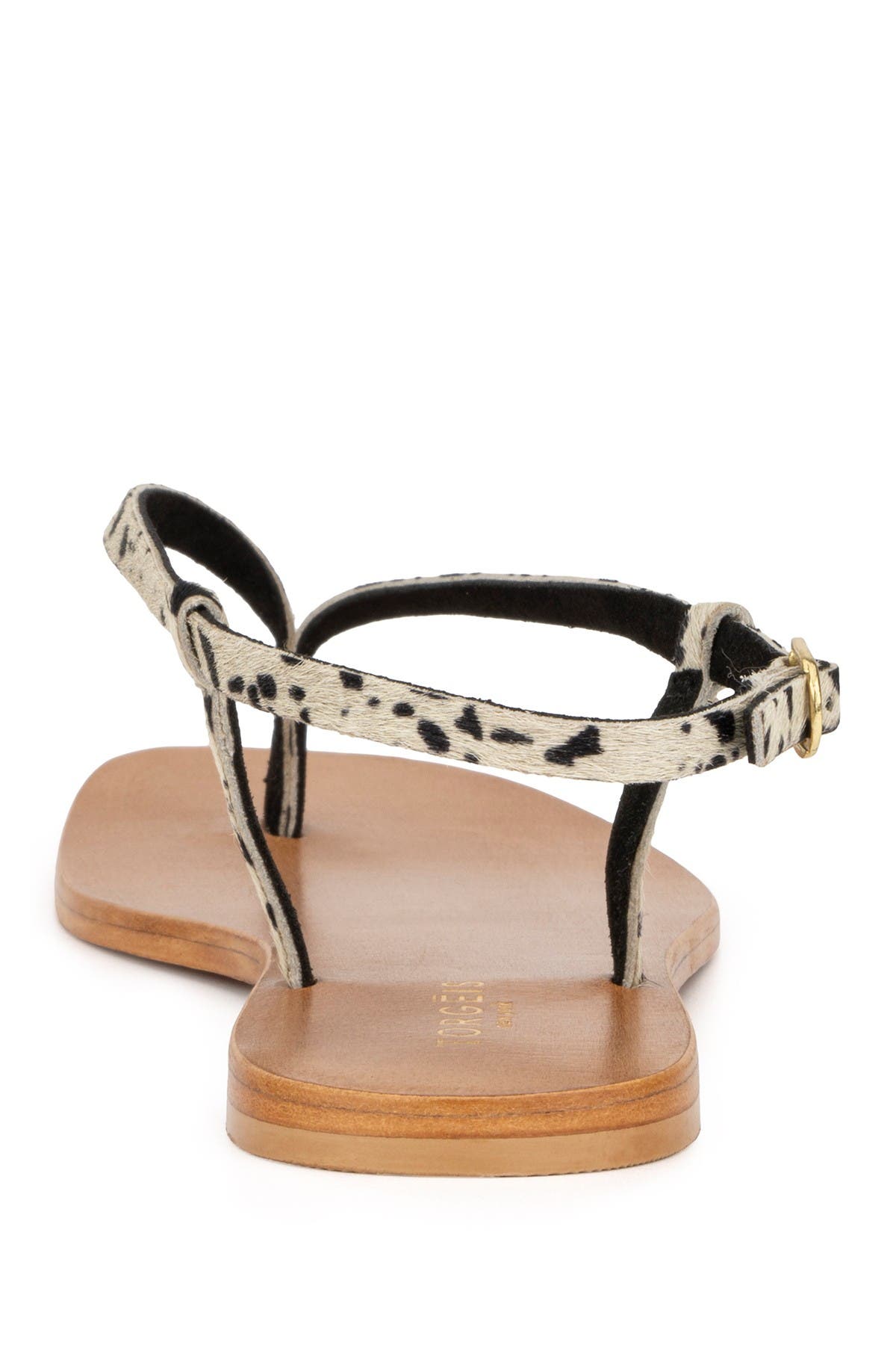 TORGEIS Diana Animal Print Thin Strap Sandal, Alternate, color, Pony