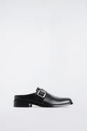 COS Buckled Leather Mules