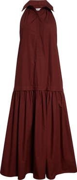 A.L.C. Vera Sleeveless Poplin Maxi Shirtdress