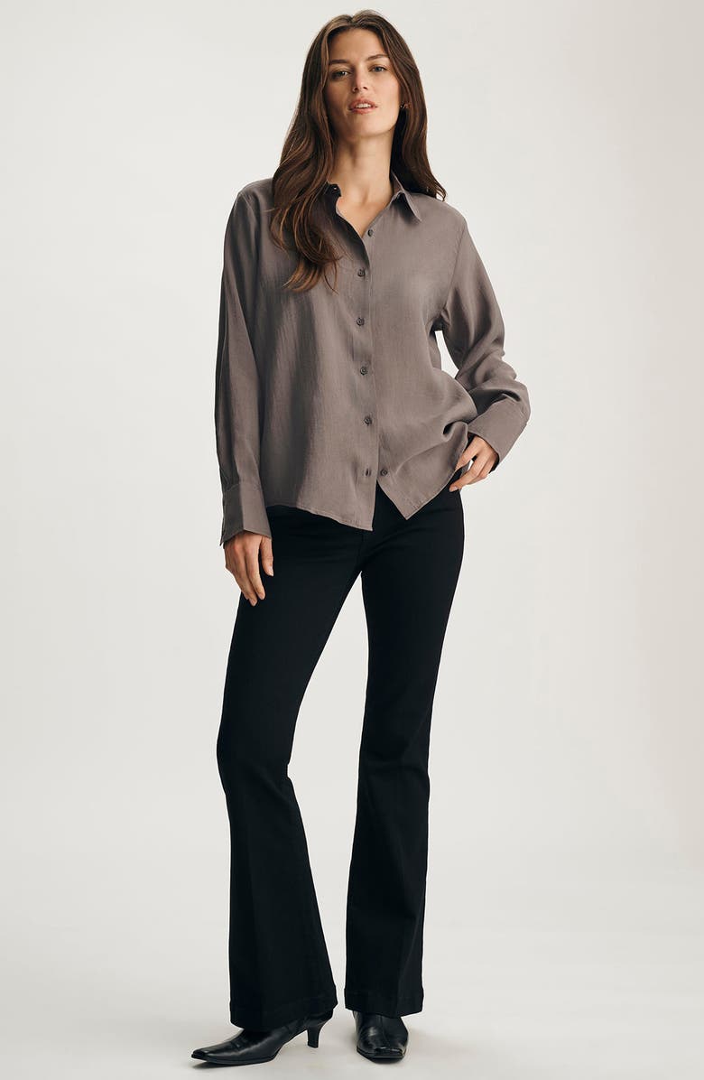 Mavi Jeans Luxe Touch Button-Up Shirt, Alternate, color, 