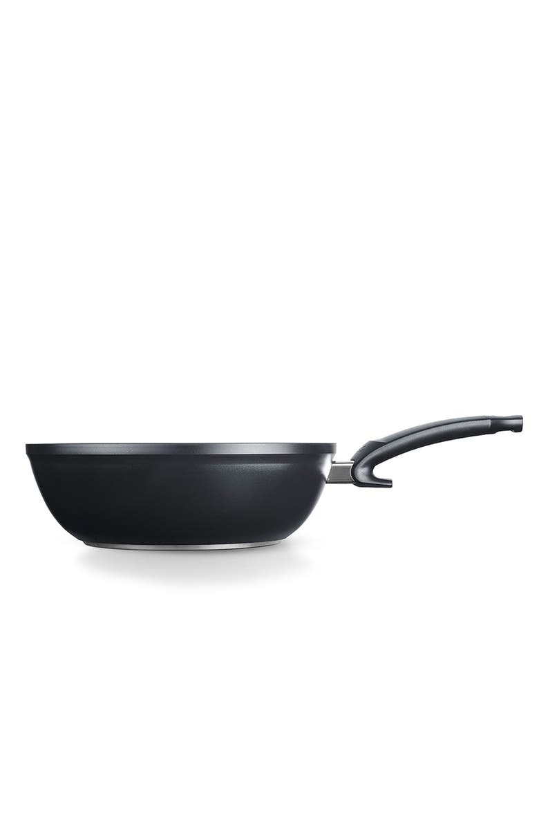 Fissler Ceratal<sup>®</sup> Ceramic Non-Stick Wok 11", orbit black, Alternate, color, Orbit Black