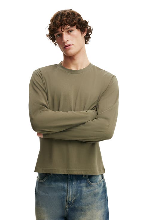 Organic Cropped Fit Long Sleeve