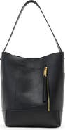 AllSaints Alba Leather Hobo Bag