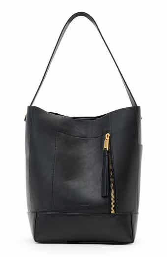 AllSaints Alba Leather Hobo Bag