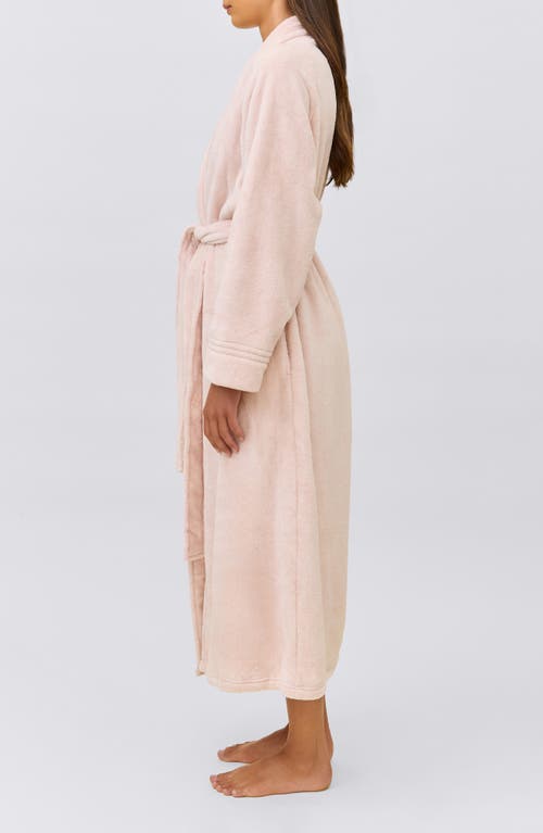 Papinelle Long Plush Robe In Multi
