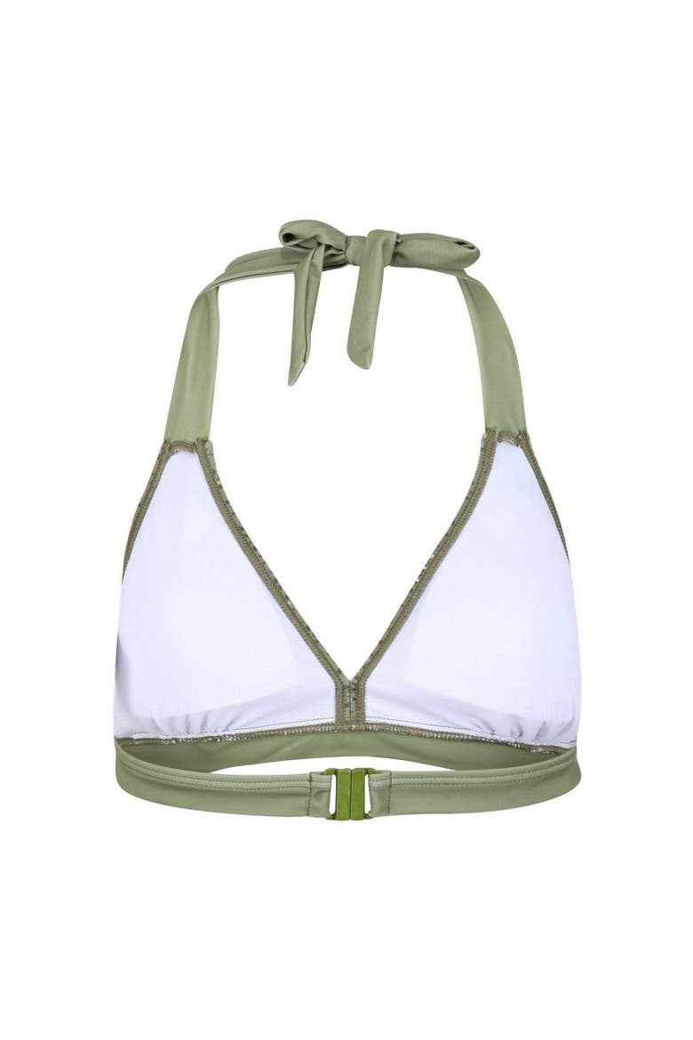 Flavia Leopard Print Bikini Top, Alternate, color, Green Fields