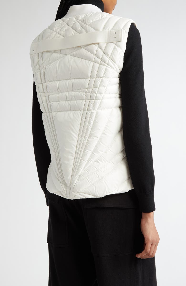 Moncler x Rick Owens Megapenta Quilted Down Flight Vest, Alternate, color, 