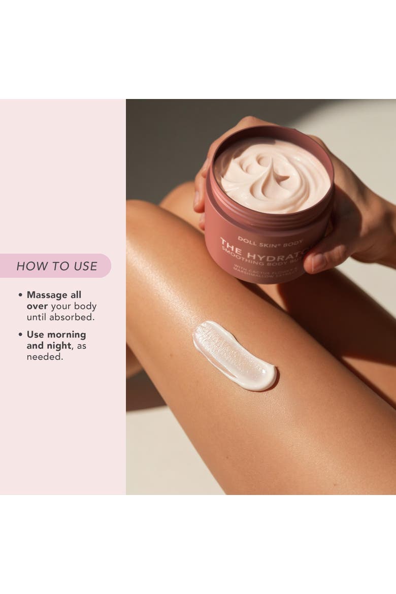 Dollskin Body The Hydrator Smoothing Body Butter, Alternate, color, White