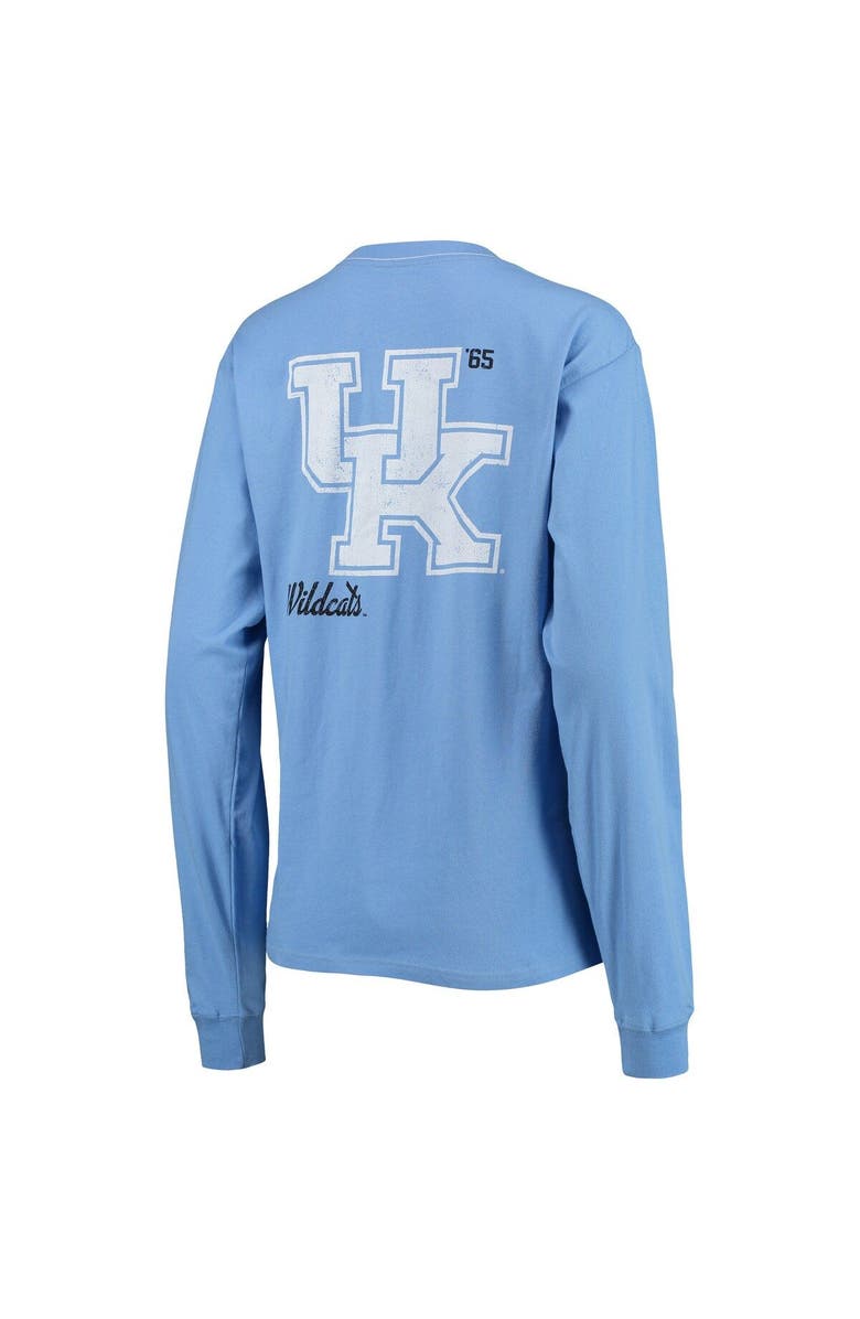 LEAGUE COLLEGIATE WEAR Women's League Collegiate Wear Royal Kentucky Wildcats Pocket Oversized Long Sleeve T-Shirt, Alternate, color, Royal