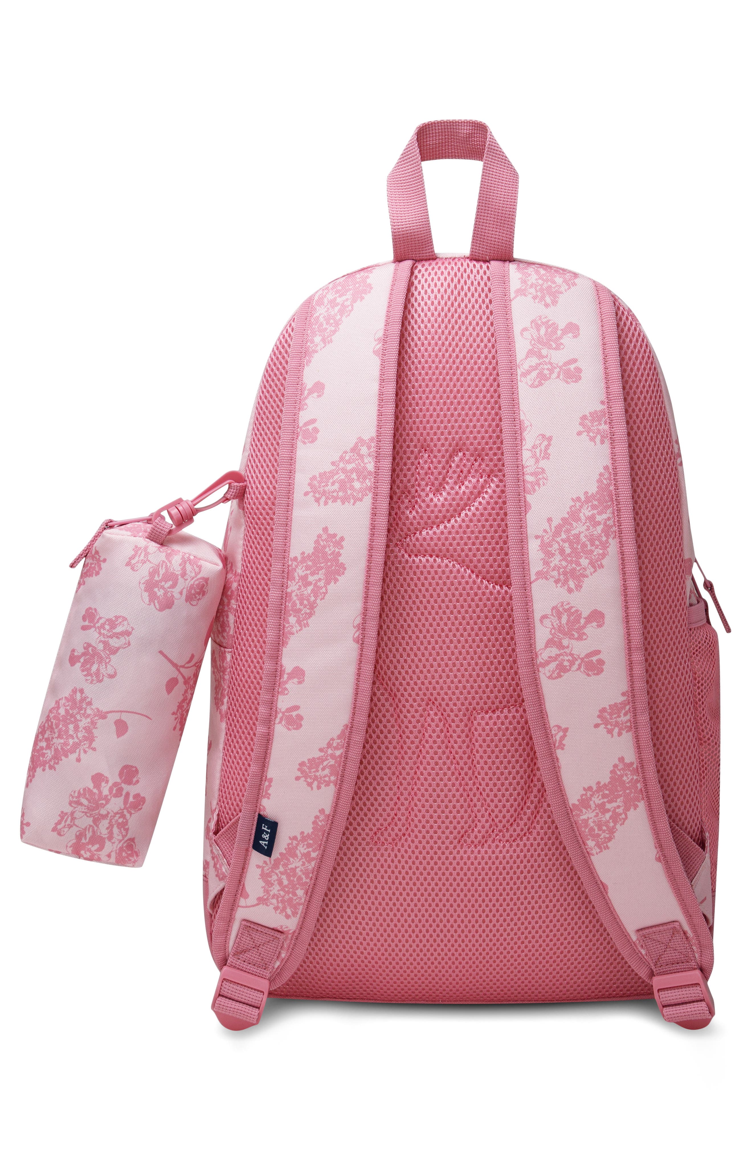 Kids' Floral Backpack & Pencil Bag Set, Alternate, color, SUMMER BLOOMS PINK