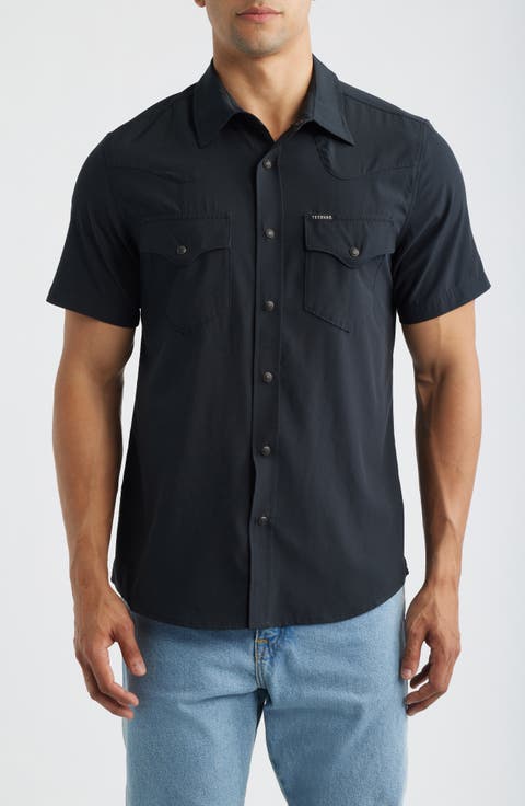 Performance Western Short Sleeve Button-Up Shirt