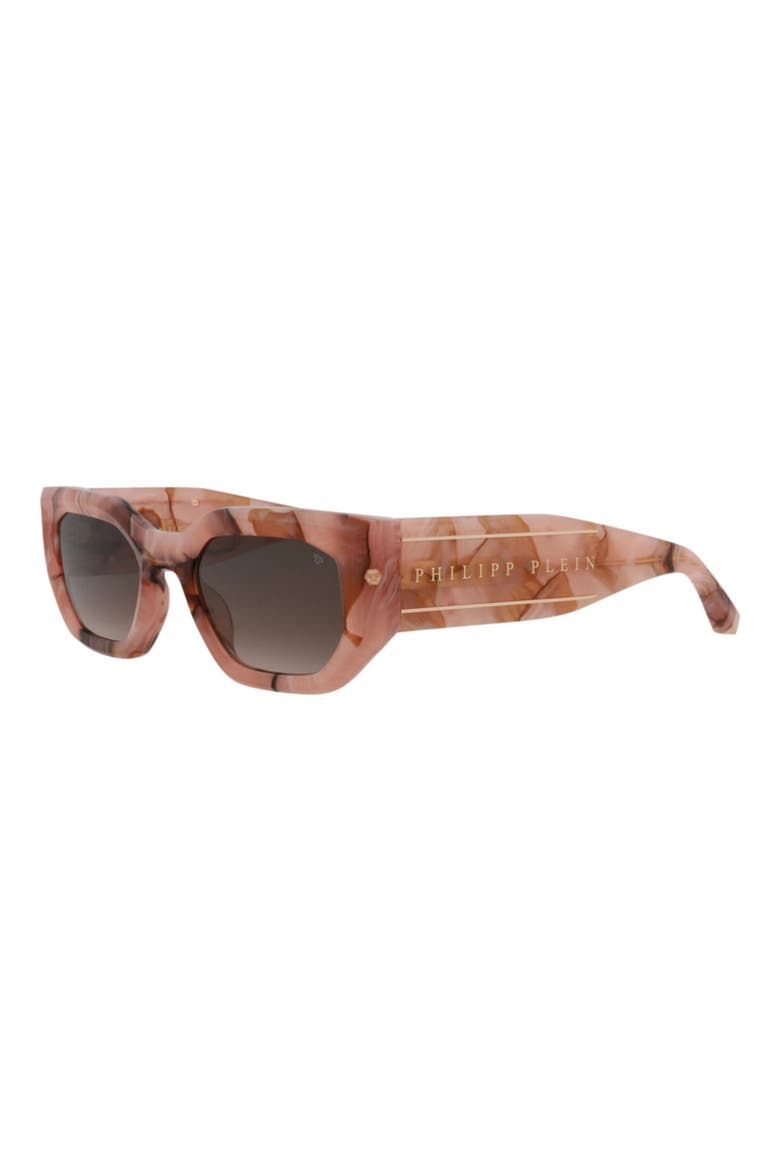 55mm Square Sunglasses1, Alternate, color, PINK PINK PINK