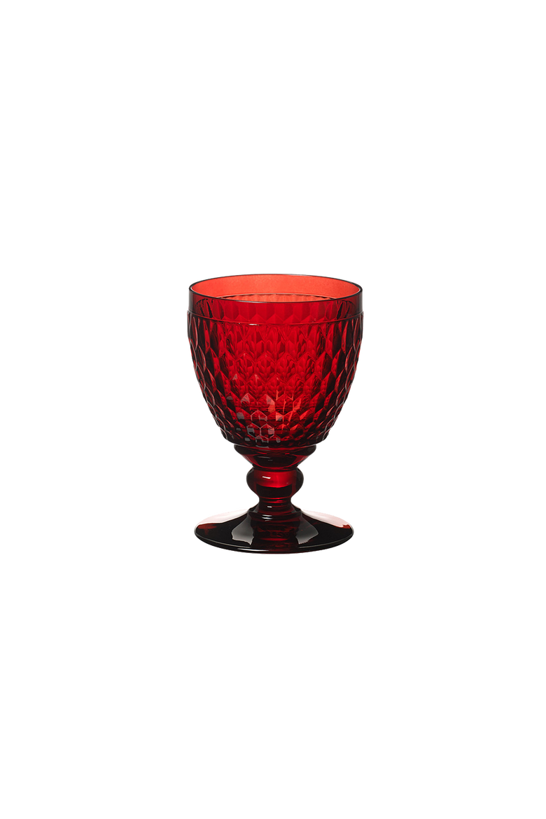 Boston coloured Set of 4 Goblet, Main, color, red